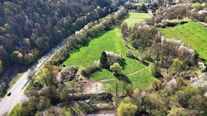Seitanansicht Campingplatz