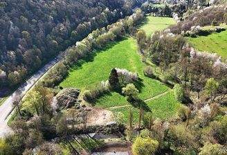 Seitanansicht Campingplatz