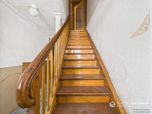 Treppenaufgang Obergeschosswohnungchosswohnung