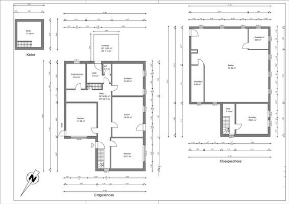 Grundriss Haus/ Wohnen