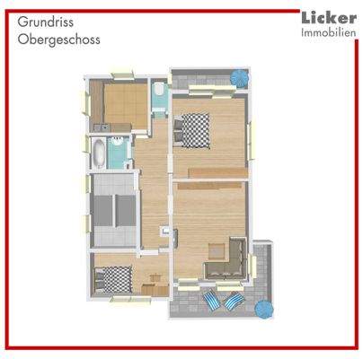 Grundriss-Obergeschoss