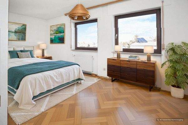 Schlafzimmer-Visualisiert