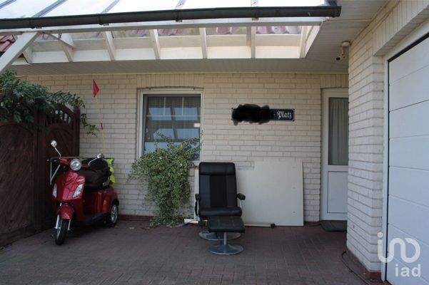 Terrasse an der Seite