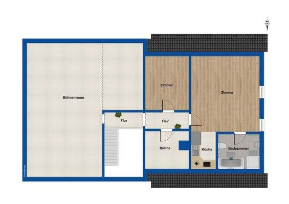 Grundriss - Dachgeschoss