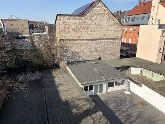 Blick in den Innenhof