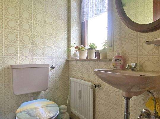 Gäste-WC im Erdgeschoss