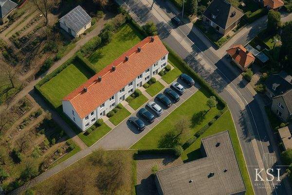 Beispielvisualisierung Reihenhäuser