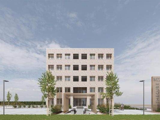 Strassenansicht Eingang Visu.