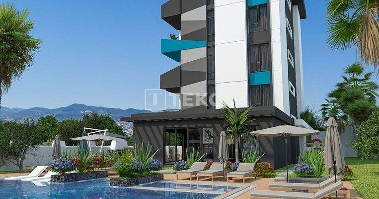 Chic Sea-View Apartments in Central Location in Avsallar Alanya