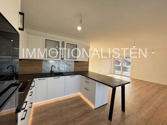 Blick zum Wohnzimmer