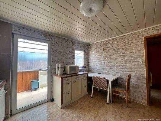 Essbereich in der Küche