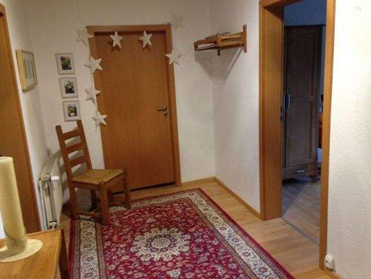 Dielenbereich in einer der Wohnungen