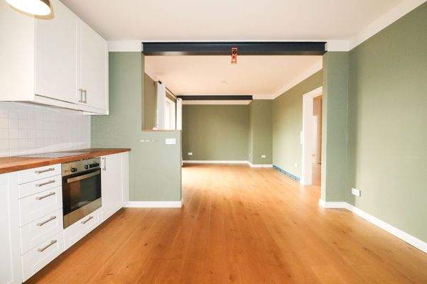 Küche- und Wohnraum 