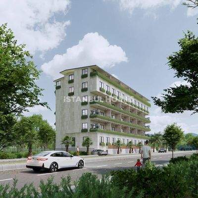 Commercial Real Estate with Pool near Metro in Istanbul Eyupsultan