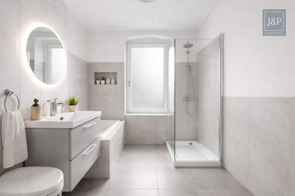 Badezimmer Visualsierung