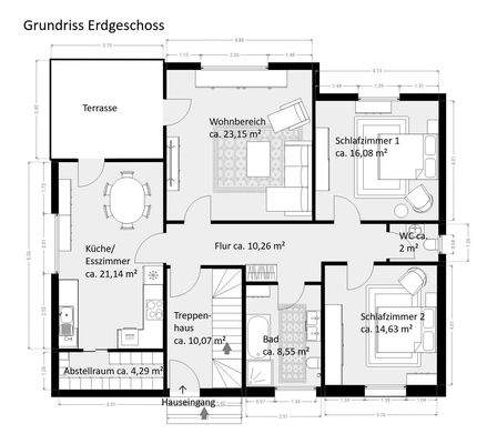 Grundriss Erdgeschoss
