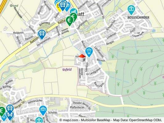 Geolyzer Kartenausschnitt