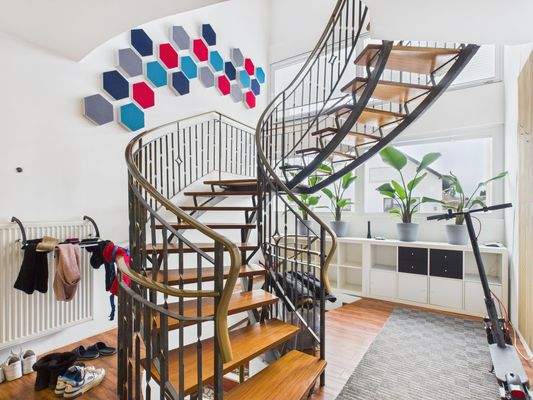 Treppenhaus Obergeschoss