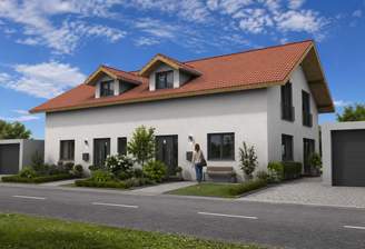 Straßenansicht (Musterplanung)