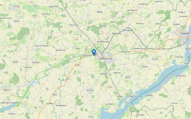 Gewerbegebiet an der B201