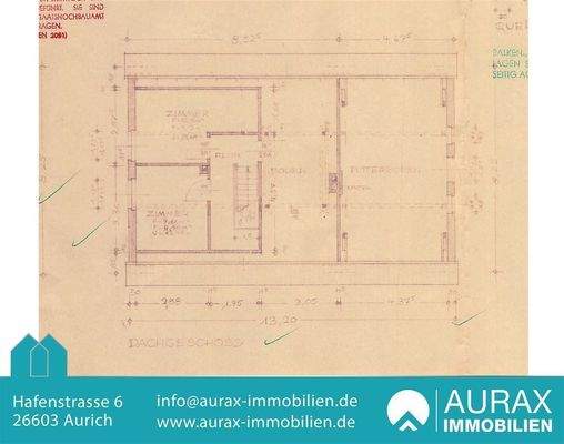 Grundriss Dachgeschoss