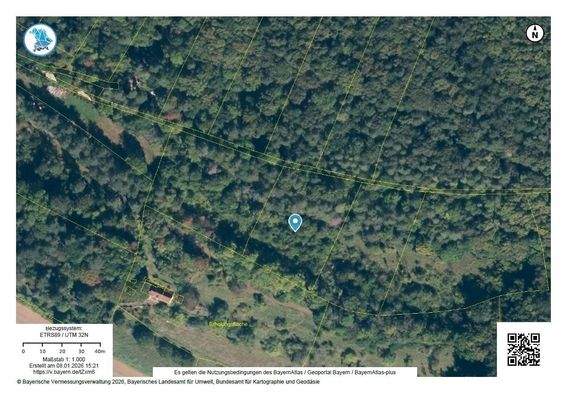 Lageplan Bayernatlas micro