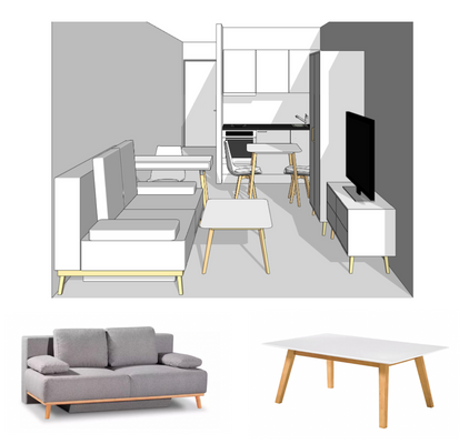 Einrichtung - Wohnzimmer - WE01