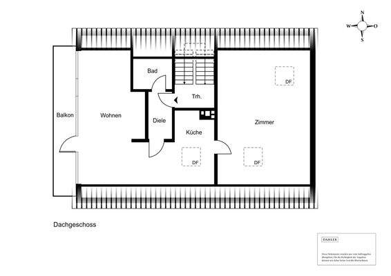 Dachgeschoss  (Mehrfamilienhaus)