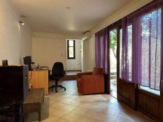 Kreta, Rethymno: Historisches Steinhaus mit privatem Garten in der Altstadt zu verkaufen