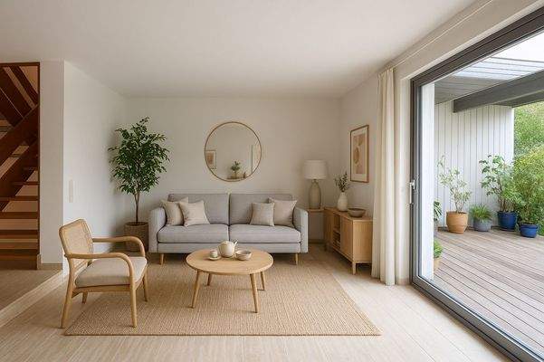 587 Einrichtungsbeispiel Wohnzimmer