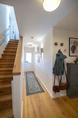 Treppe zum Studiobereich