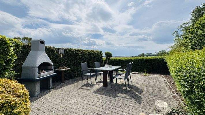 Terrasse mit Wasserblick