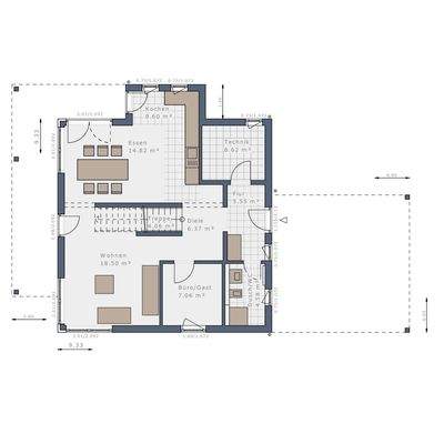 Grundriss Erdgeschoss