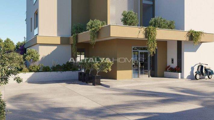 Elegant Apartments Just 200 M from Sea in Kestel Alanya