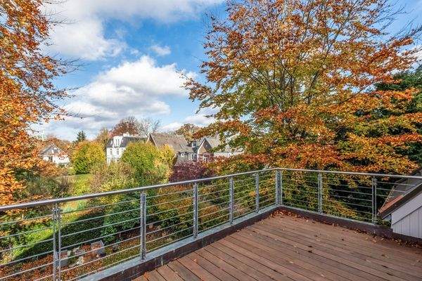 Unverbauter Ausblick über Groß Flottbek