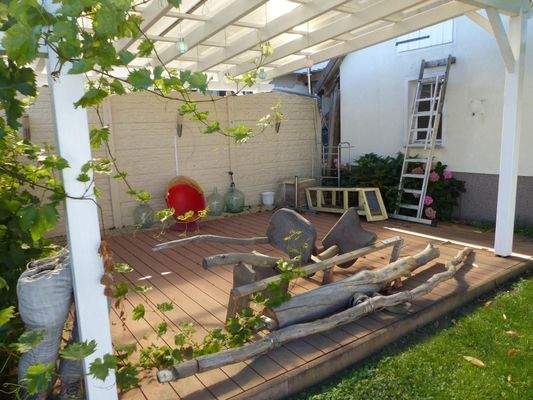 Überdachte Terrasse 