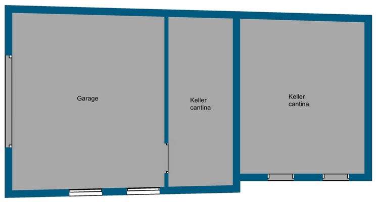 Grundriss Garage