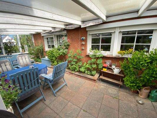 Überdachte Terrasse