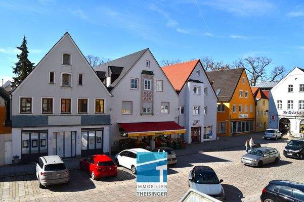 Aussicht der Wohnung zur Lenbachstraße