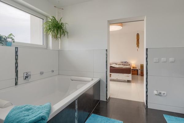 Badezimmer Doppelwanne