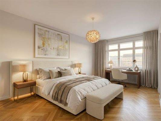 Schlafzimmer Visualisierung