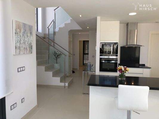 Küche Treppenaufgang