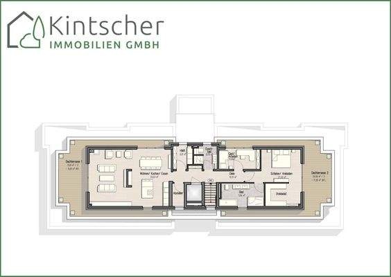 Grundriss Penthouse