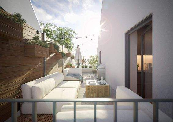 Dachterrasse zum relaxen