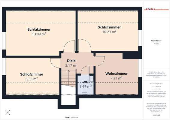 Grundriss Dachgeschoß