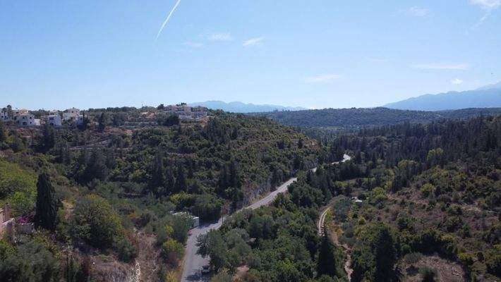 Kreta, Aspro: Grundstück in der Nähe von Almyrida Beach zu verkaufen