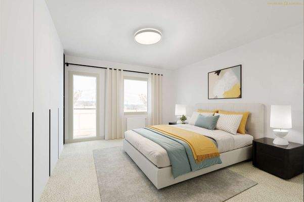 Schlafzimmer EG - animiert