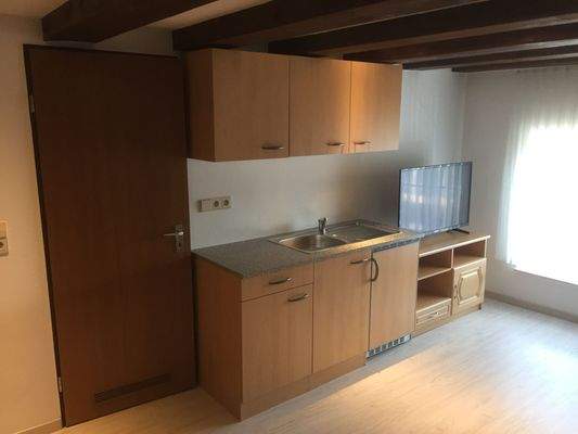 Küchenzeile eines Apartments