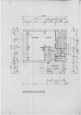 Grundriss Erdgeschoss