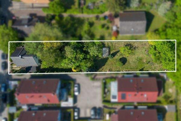 Vogelperspektive Grundstück